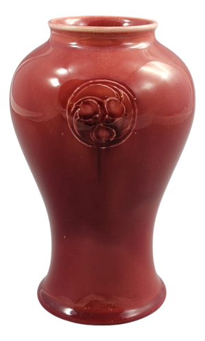 Moorcroft Flamminian Red Glaze Vase from Liberty C., 1890s