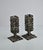 Black Brutalist Handmade Iron Candleholders, 1970, Set of 2 For Sale - Image 8 of 18