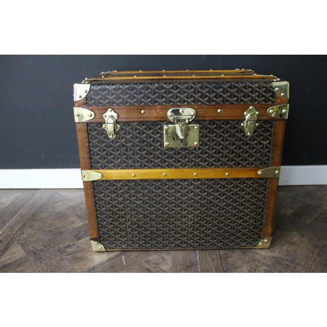 Hat Trunk from Goyard, 1920s For Sale - Image 6 of 17