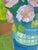 Paint Expressionist Mid Century Still Life Oil Painting by Swedish Artist Waldemar Berg For Sale - Image 7 of 18