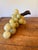 Traditional Vintage Italian Alabaster Grape Cluster, Extra Large, Wood/Vine Stem For Sale - Image 3 of 13