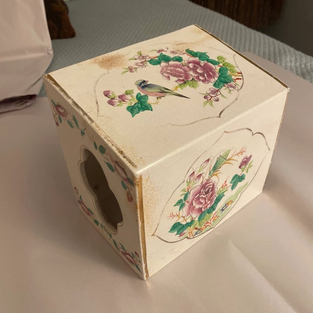 Rose Antique Chinese Porcelain Famille Rose Opium Pillow For Sale - Image 8 of 8