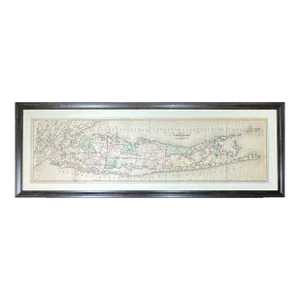 Map of Long Island, 1873 (Framed)