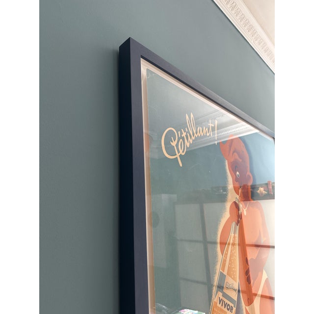 Large French Vivor Advertising Lithograph Poster by Pierre Gabriel, 1950 For Sale - Image 13 of 18