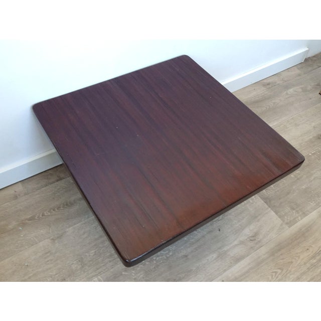 Minimalist Bamboo Side Table in the style of Axel Vervoordt, 1970s For Sale - Image 14 of 18