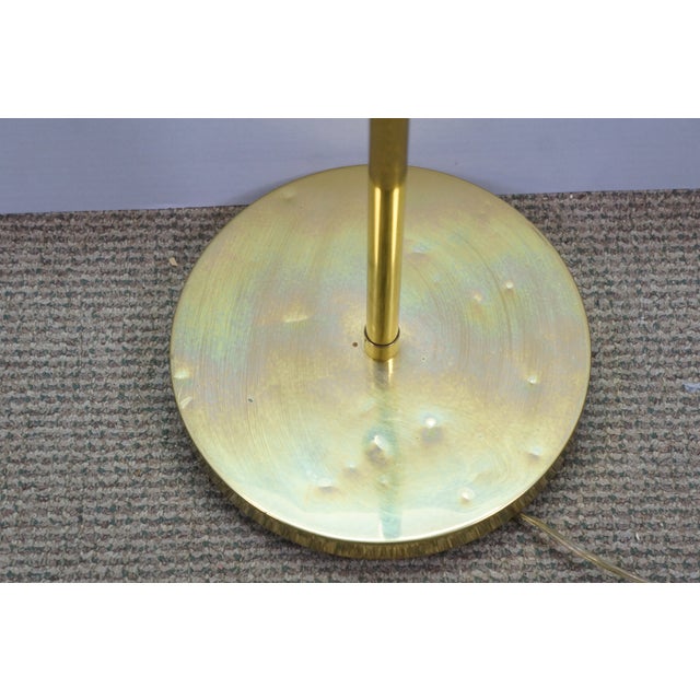Vintage Brass Adjustable Apothecary Library Pharmacy Reading Floor Lamp 56" For Sale - Image 11 of 15