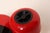 Vintage Italian Post-Modern Red and Black Salt and Pepper Mill by Guzzini For Sale - Image 10 of 12