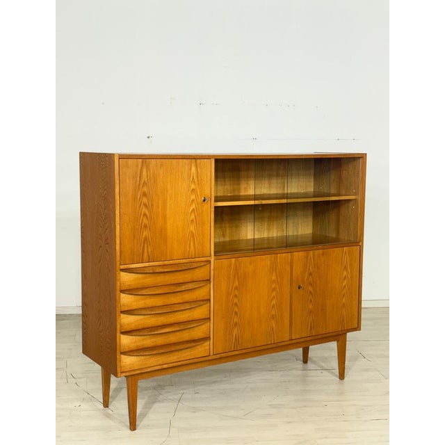Vintage Sideboard in Wood from Hellerau For Sale - Image 3 of 11