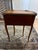 Pair of Vintage Louis XV Style Demilune Nightstands French Inlaid 3 Drawer Tables For Sale - Image 15 of 17