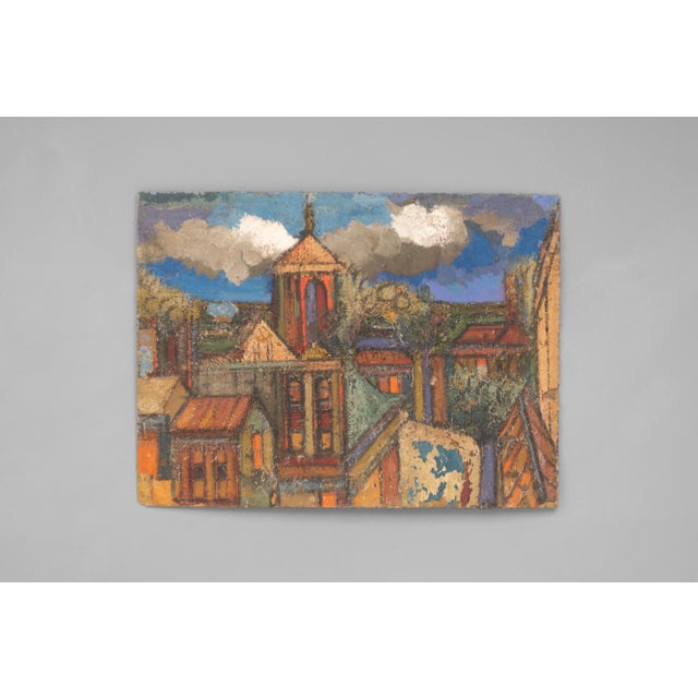 After Buffet, Compositions, Oil Paintings, 1970, Set of 11 For Sale - Image 14 of 18