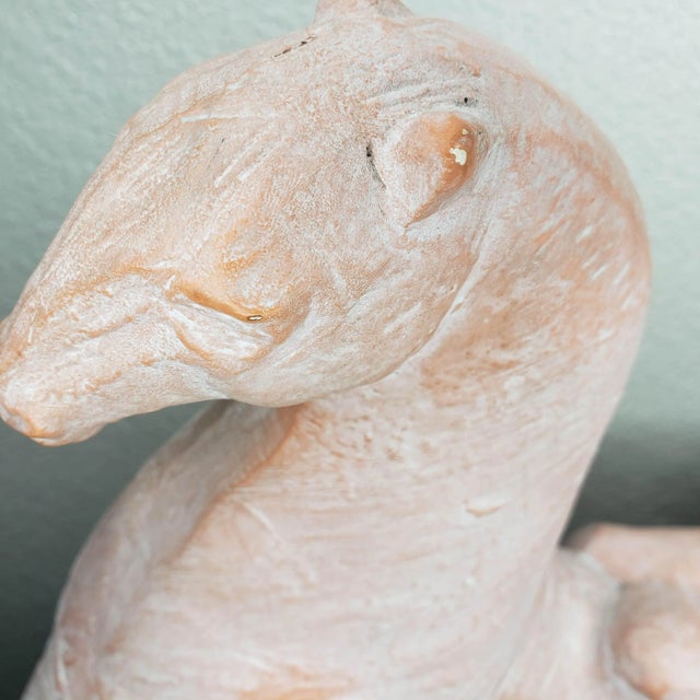 Austin Productions Austin Productions Horse Rider Art Pottery Sculpture Signed Ken G, 1968 For Sale - Image 4 of 13