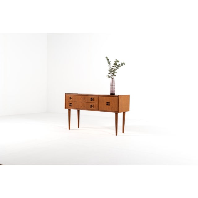 Wood Mid-Century Modern Danish Oak Sideboard, 1960s For Sale - Image 7 of 14