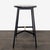 Modern Black Metal & Wood Round Stool – Minimalist Design For Sale In San Francisco - Image 6 of 9