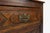 Antique Handcrafted and Carved Oak Chest of Drawers, 1800s For Sale - Image 4 of 11