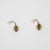 Gold Italian Curved Brass and Opaline Glass Sconces, 1950s, Set of 2 For Sale - Image 8 of 13