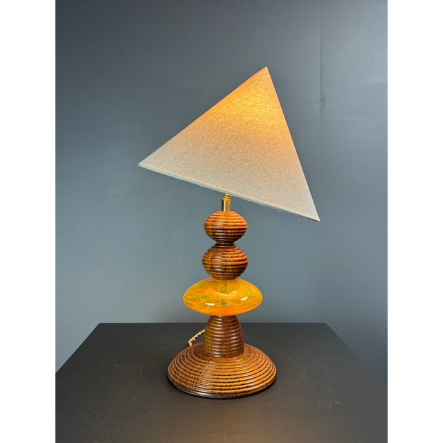 Mid-Century Modern Adjustable Table Lamp with Glass Sphere, 1970s For Sale - Image 6 of 18
