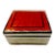 1960s Vintage Kashmir Black Lacquer Papier Mache Box For Sale