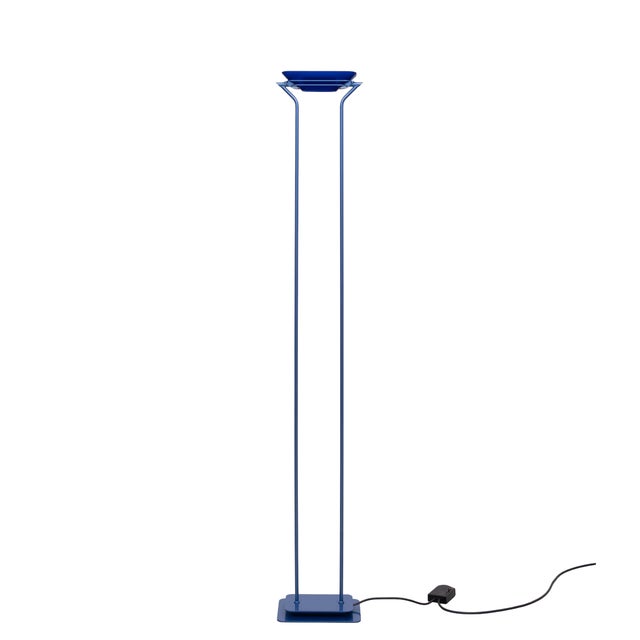 Vintage Light Blue Halogen Floor Lamp by Jordi Vilardell, 1980 For Sale - Image 15 of 15
