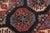 1990s Shabby Chic Ziegler Blue/Multi Wool Runner Rug- 2'7'' X 9'5'' For Sale - Image 5 of 10