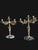 French Gilt Bronze and Marble Candleholders, 1800s, Set of 2 For Sale - Image 11 of 18
