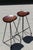 Wood Mid Century Modern Greta Grossman Style Bar Stools- a Pair For Sale - Image 7 of 13