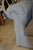 Pottery Barn Gray Tweed Look Tufted Chesterfield Loveseat Sofa Couch Rolled Arms For Sale - Image 6 of 15