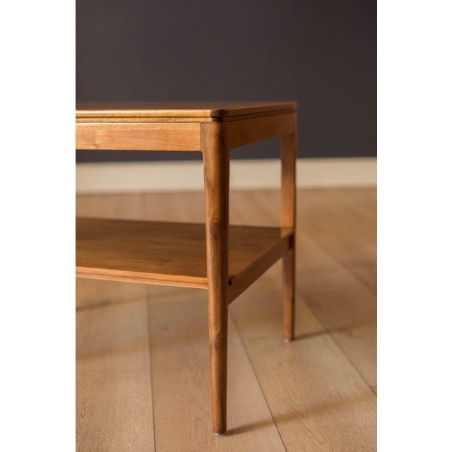 Kipp Stewart & Stewart MacDougall “Declaration” Walnut End Table for Drexel For Sale In Monterey, CA - Image 6 of 13