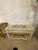 Wood Vintage Rattan Chinese Chippendale Ficks Reed Console Table For Sale - Image 7 of 12