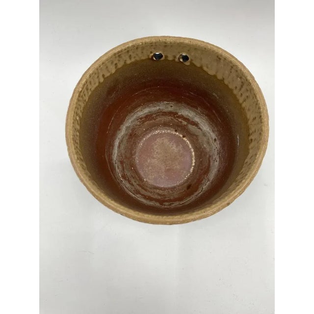 Mid-Century Modern West German Ceramic Flower Mere Pot, 1960 For Sale - Image 3 of 6