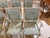 Late 20th Century Late 20th Century Italian Regency Carved Faux Bois Cerused Dining Chairs - Set of 6 For Sale - Image 5 of 9