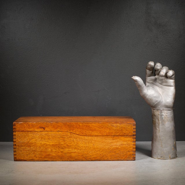 Globe-Wernicke Index Card Catalog Box c.1920 For Sale - Image 9 of 10
