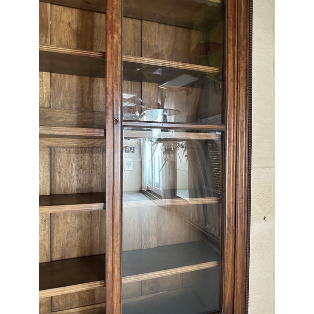 Walnut Display Case, 1850s For Sale - Image 4 of 14