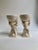 Mid-Century Modern Mid 20th Century Cream Ceramic Cherub Vases Candle Holders - A Pair For Sale - Image 3 of 13