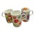 Vintage Roy Kirkham Orchard Fine Bone China Mugs, Set of Three, Made in England For Sale