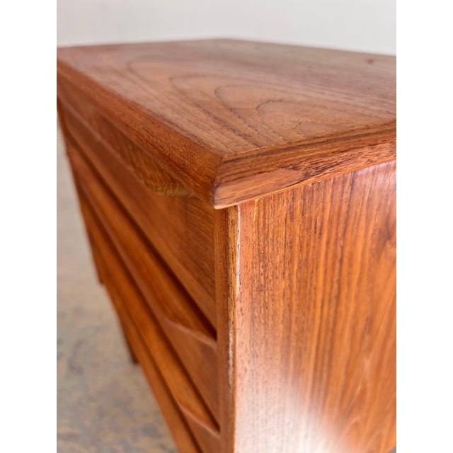 No. 80 Chest of Drawers in Teak by Egon Tachjelm for Odder, 1960s For Sale - Image 10 of 11