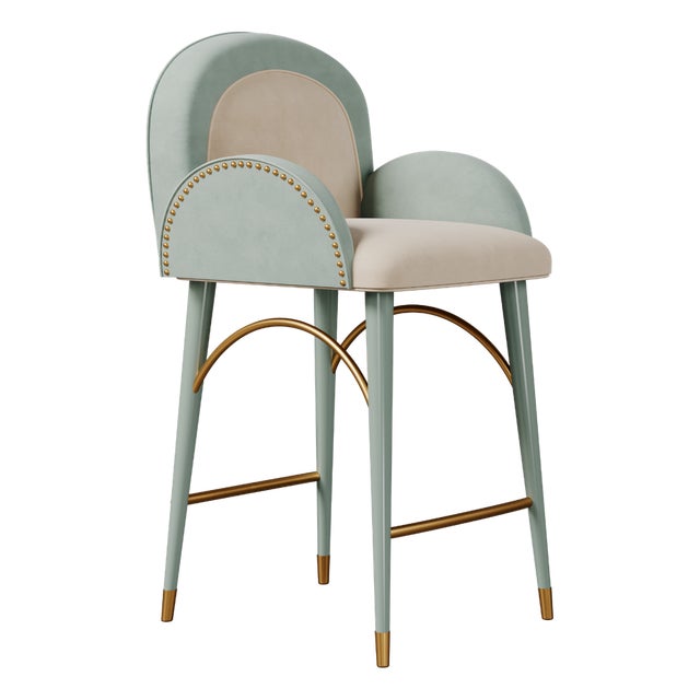 Karin Bar Chair by Ottiu For Sale