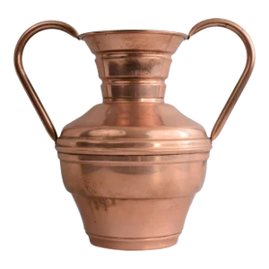 Vintage 1980s Copper Vase