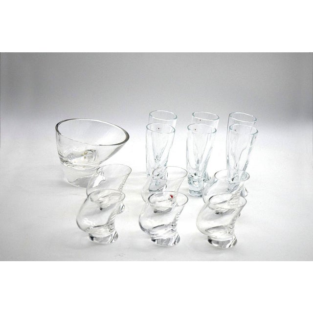 Drinking Set by Angelo Mangiarotti, 1970s, Set of 13 For Sale - Image 15 of 16