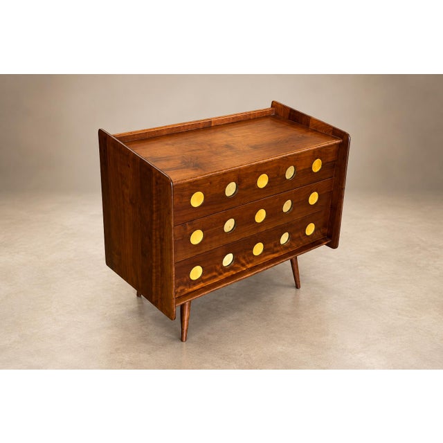 Brazilian Modern Imbuia Chest of Drawers by Móveis Cimo, Brazil, 1950s For Sale - Image 18 of 18