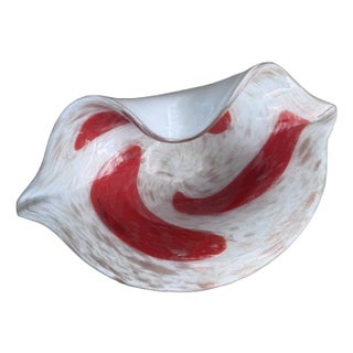 Vintage Murano Catch Tray Ashtray Accent Dish For Sale