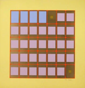 Arthur Boden, "Seasons 1," Silkscreen
