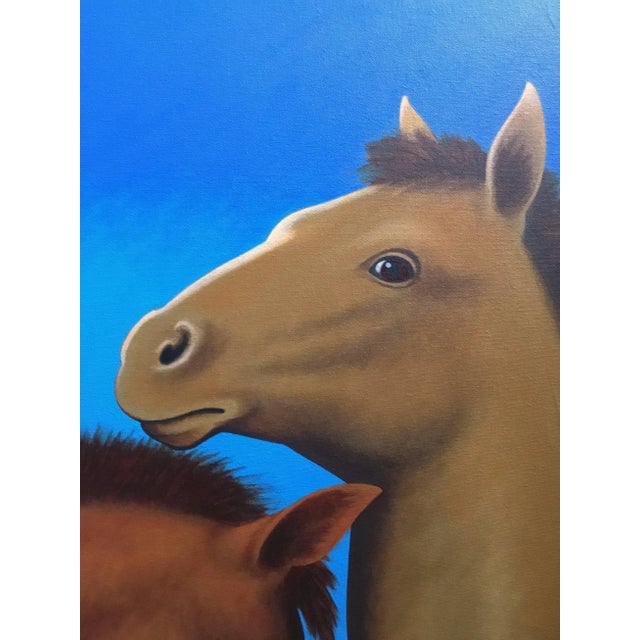 Foals, original painting by Lynn Curlee. Mr. Curlee is a fine artist as well as an author/illustrator of many award...