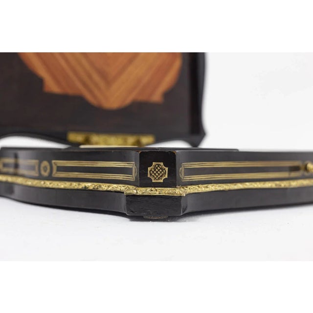 Game Box in Wood and Gilt Brass For Sale - Image 6 of 13