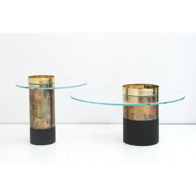 Haumea Coffee & Side Tables by Massimo Castagna for Gallotti & Radice, 2015, Set of 2 For Sale - Image 4 of 14
