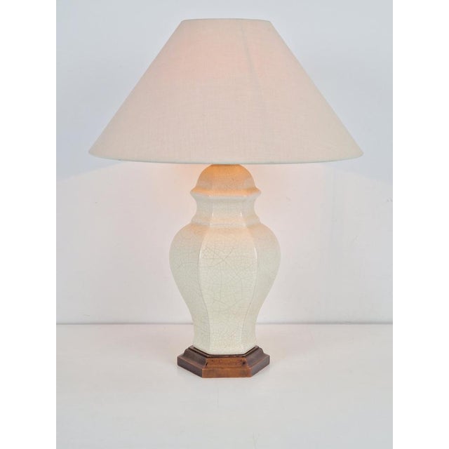 Vintage Ceramic Table Lamp, 1970s For Sale - Image 6 of 10