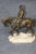 Antique French Bronze and Alabaster Sculpture Napolean on Horseback For Sale - Image 11 of 11