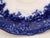 Ceramic Antique Ridgway Dundee Flow Blue Saucer For Sale - Image 7 of 11
