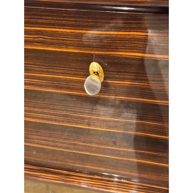 Mid 20th Century French Mid Century Macassar Sideboard For Sale - Image 5 of 14