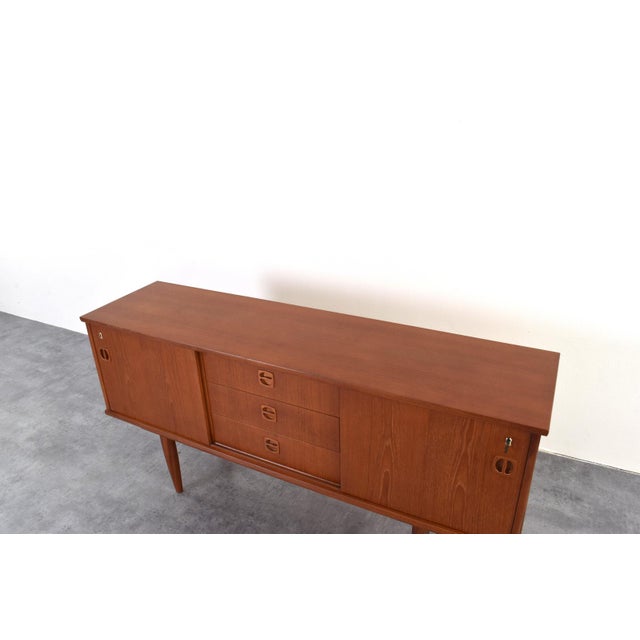 Mid-Century Danish Teak Sideboard, 1960s For Sale - Image 16 of 18