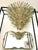 Huge impresiive Gold 24k “palmette” Murano Glass Chandelier. Scenographic chandelier made with “palmette” elements of...